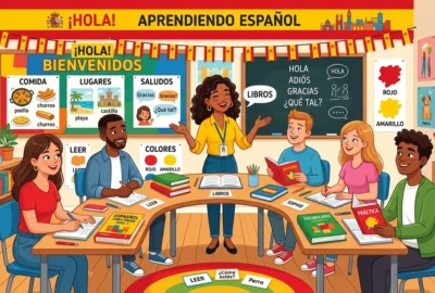 Spanisch lernen für Anfänger – Bücher und Lernmaterialien