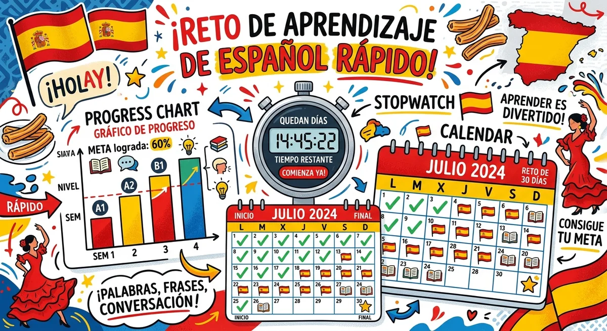 Spanisch schnell lernen in 3 Monaten mit einem strukturierten Plan